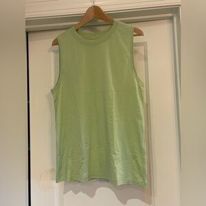 Lululemon Athletica Light Green Muscle Tee